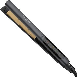 Revlon Smooth Brilliance Ceramic 1” Hair Flat Iron | Smooth Glide